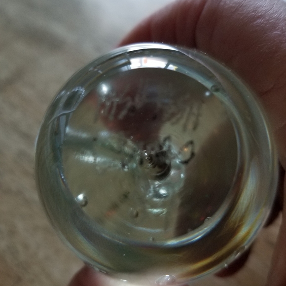 MSH ASH 1987 Vines Art Glass Apple 3 1/4" x 2 3/8" - Picture 5 of 15